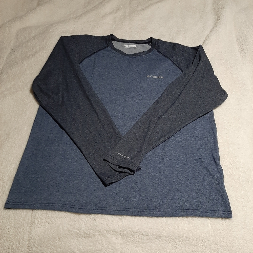 Men's Columbia Classic-Fit Colorblock Omni-Wick Raglan Tee size XL
